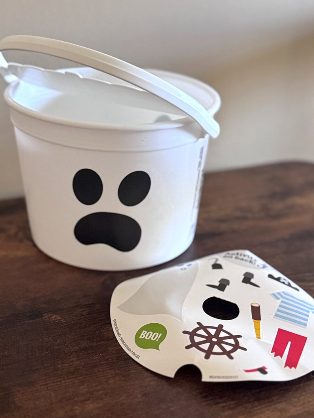2022 MCBOO MCDONALD'S HALLOWEEN BUCKET